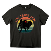 Asphalt mothman live laugh lurk Heavy Core Tee - linhVisuals