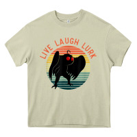 Mossy mothman live laugh lurk Heavy Core Tee - linhVisuals