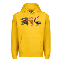 Lemon Christmas alligator pelican crawfish Premium Hoodie - BarkalooDesign