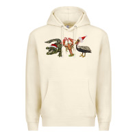 Sandshell Christmas alligator pelican crawfish Premium Hoodie - BarkalooDesign