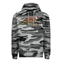 Slate Camo Christmas alligator pelican crawfish Premium Hoodie - BarkalooDesign
