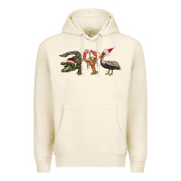 Tofu Christmas alligator pelican crawfish Premium Hoodie - BarkalooDesign
