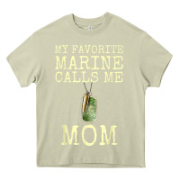 Mossy my favorite marine calls me mom Heavy Core Tee - linhVisuals