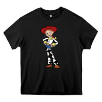 Black jessie toy Heavy Core Tee - linhVisuals