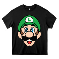 Black luigi Heavy Core Tee - linhVisuals