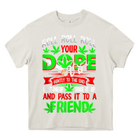 Cream funny weed pot lover roll joint friend smoking marijuana tank top Heavy Core Tee - linhVisuals