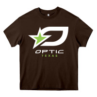 Chocolate Brown funny  gaming optic Heavy Core Tee - linhVisuals