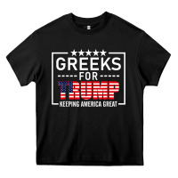 Black greeks for trump conservative gift trump 2020 re election t shirt Heavy Core Tee - linhVisuals