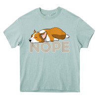 Arona nope lazy corgi Heavy Core Tee - linhVisuals