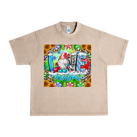 French Oak Love Christmas gnome Urban Heavy Tee - CowhideDigitalArt