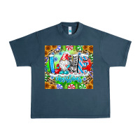 Midnight Navy Love Christmas gnome Urban Heavy Tee - CowhideDigitalArt