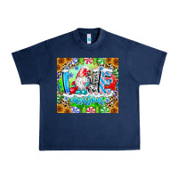 Navy Love Christmas gnome Urban Heavy Tee - CowhideDigitalArt