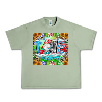 Oil Green Love Christmas gnome Urban Heavy Tee - CowhideDigitalArt