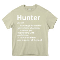 Mossy hunter definition personalized name funny birthday gift idea t shirt Heavy Core Tee - linhVisuals