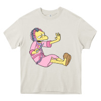 Cream moe Heavy Core Tee - linhVisuals