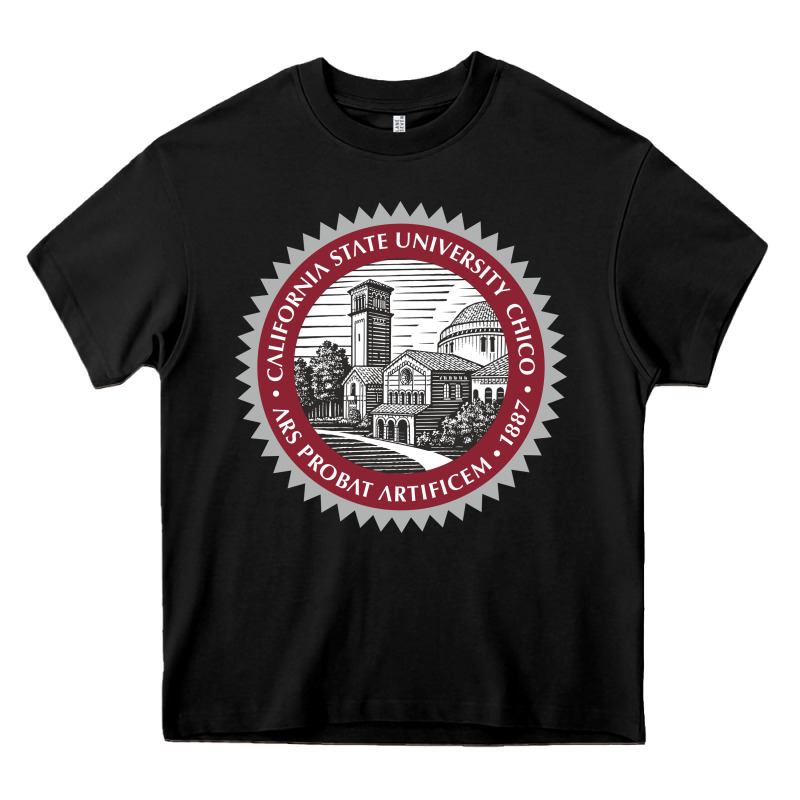 Csu Chico Seal Heavy Core Tee by linhVisuals | Teevron