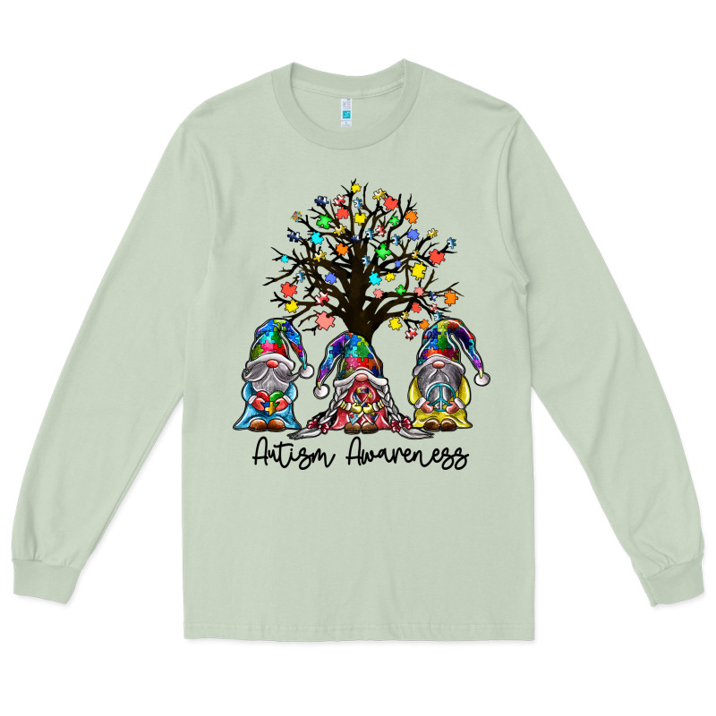 Autism Awarenes Long Sleeve Tee by SublimationCraftShop | Teevron