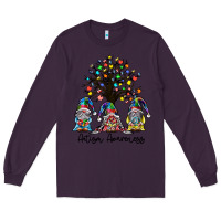 Plum autism awarenes Long Sleeve Tee - SublimationCraftShop