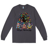 Smoke autism awarenes Long Sleeve Tee - SublimationCraftShop