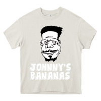 Cream johnny's bananas Heavy Core Tee - linhVisuals