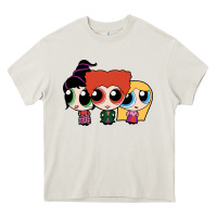 Cream power puff girls Heavy Core Tee - linhVisuals