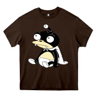 Chocolate Brown nibbler  futurama Heavy Core Tee - linhVisuals