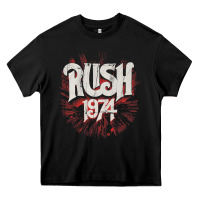 Black Rush 1974 Heavy Core Tee - linhVisuals