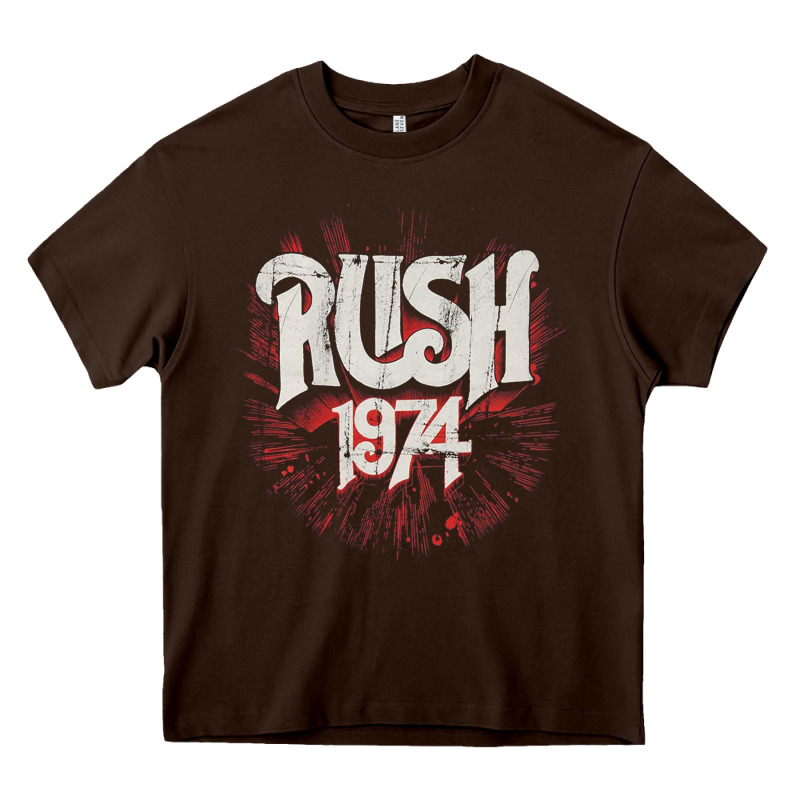 Rush 1974 Heavy Core Tee by linhVisuals | Teevron
