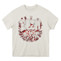 Cream Rush 1974 Heavy Core Tee - linhVisuals