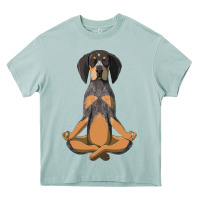 Arona yoga fitness bluetick coonhound dog 363 bodybuilding Heavy Core Tee - linhVisuals