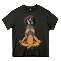Asphalt yoga fitness bluetick coonhound dog 363 bodybuilding Heavy Core Tee - linhVisuals