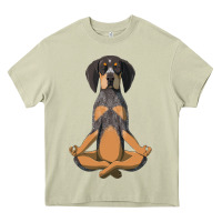 Mossy yoga fitness bluetick coonhound dog 363 bodybuilding Heavy Core Tee - linhVisuals