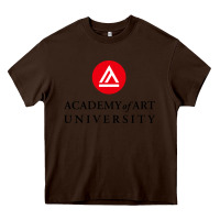 Chocolate Brown academy of art, college design Heavy Core Tee - linhVisuals