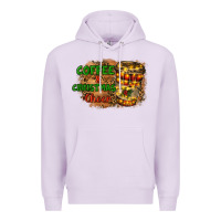 Lilac coffee and christmas cheer Premium Hoodie - RanaPortraitStore