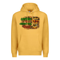 Mustard coffee and christmas cheer Premium Hoodie - RanaPortraitStore