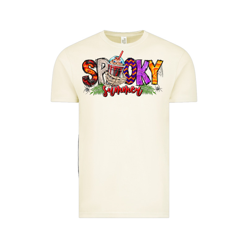 Spooky Summer Vibes Vintage Tee by CowhideDigitalArt | Teevron