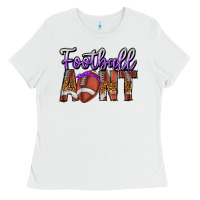 Football Aunt Ladies Tee | Teevron