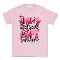 Bubblegum Pink fight believe hope survive cancer awareness Classic Tee - FaDigitalArtStudio