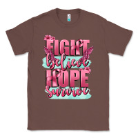 Chestnut fight believe hope survive cancer awareness Classic Tee - FaDigitalArtStudio