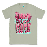 Matcha fight believe hope survive cancer awareness Classic Tee - FaDigitalArtStudio