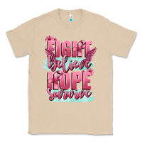 Mushroom fight believe hope survive cancer awareness Classic Tee - FaDigitalArtStudio