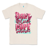 Natural fight believe hope survive cancer awareness Classic Tee - FaDigitalArtStudio