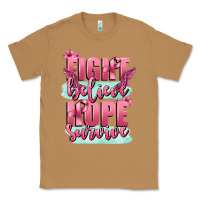 Toasted Coconut fight believe hope survive cancer awareness Classic Tee - FaDigitalArtStudio