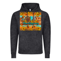 Vintage Black Happy Thanksgiving Vintage Hoodie - Artiststas