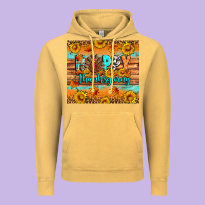 Happy Thanksgiving Vintage Hoodie Designed By Artiststas