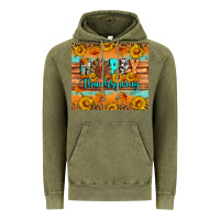 Vintage Olive Happy Thanksgiving Vintage Hoodie - Artiststas
