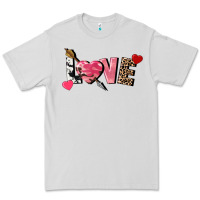 Dove Grey love valentine's day Premium Tee - FaDigitalArtStudio