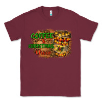 Burgundy coffee and christmas cheer Classic Tee - RanaPortraitStore