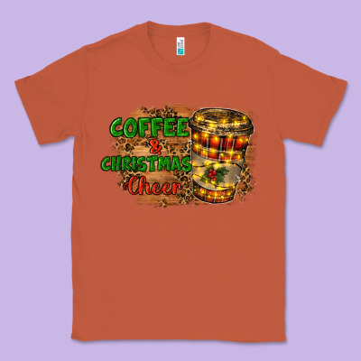 Coffee And Christmas Cheer Classic Tee Designed By Ranaportraitstore