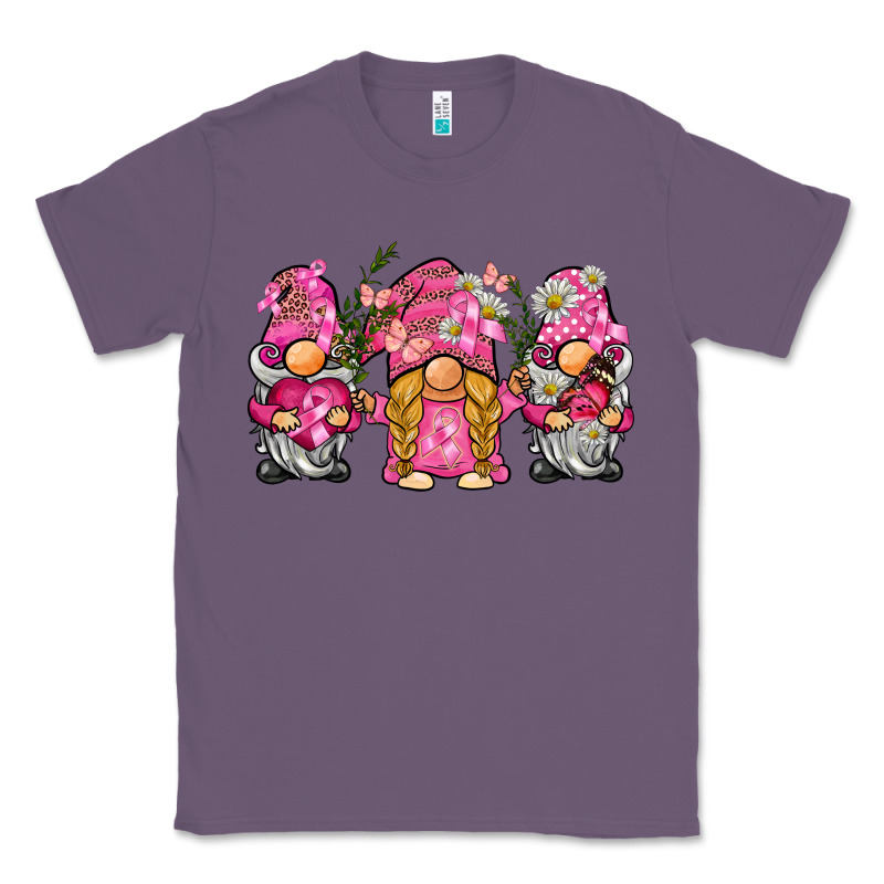 Breast Cancer Gnome Classic Tee by BarkalooDesign | Teevron